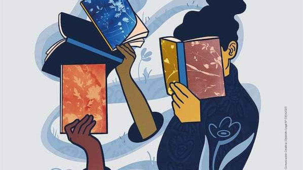 Cartel de la edición 2025 de la Feria del Libro.