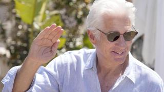 El actor estadounidense Richard Gere durante la presentación en el marco del BCN Film Fest. Foto: EFE/Enric Fontcuberta