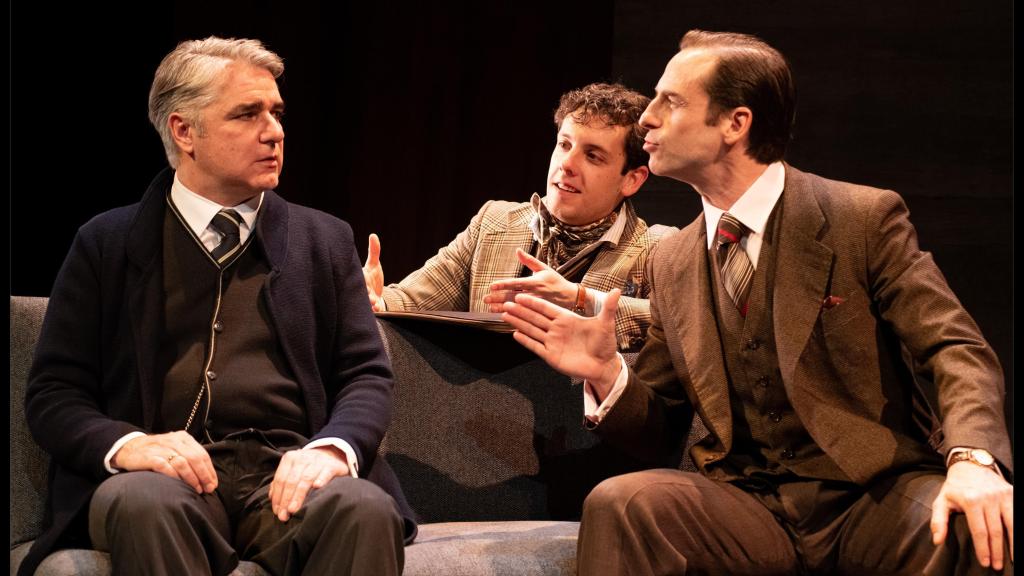 Un momento de 'Viaje hasta el límite' con Ernesto Arias, Agus Ruiz y Luis Espacio. Foto: Javier Naval