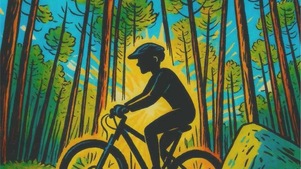 Cartel de la décima edición del Trofeo E.L.M Mini BTT.