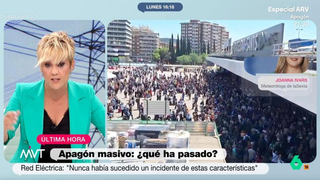 Cristina Pardo en 'Más Vale Tarde'.