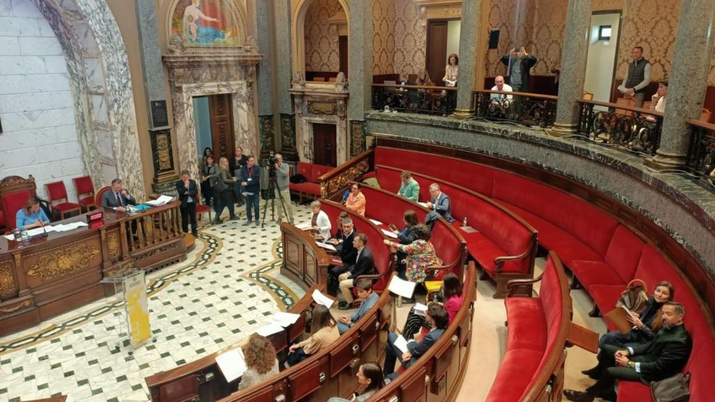 Pleno del Ayuntamiento de Valencia. Europa Press