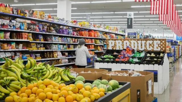 Fotografía de archivo de un supermercado en Estados Unidos.