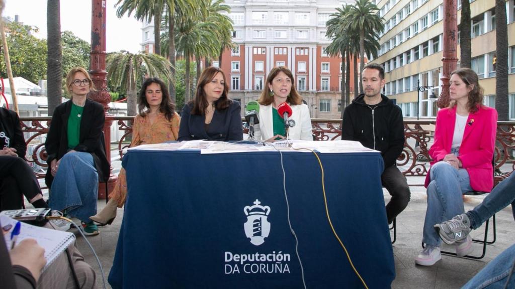 Presentación del programa anual de la Deputación da Coruña por las Letras Galegas.
