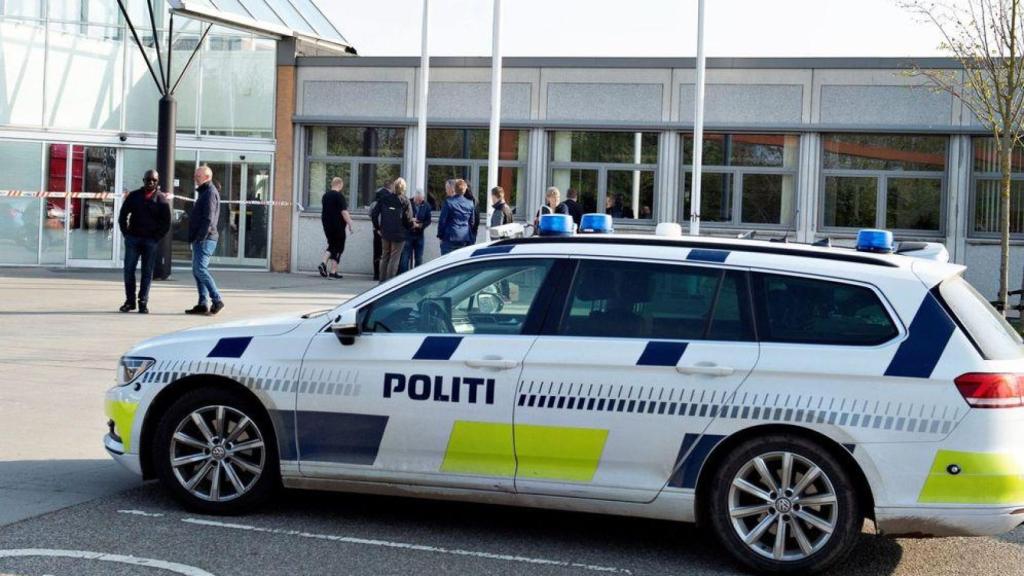 Un vehículo de la Policía danesa en una imagen de archivo.