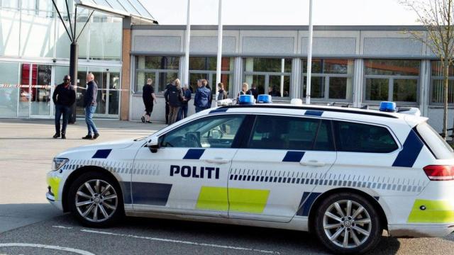 Un vehículo de la Policía danesa en una imagen de archivo.