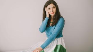 La premiada escritora, en un retrato para Magas.