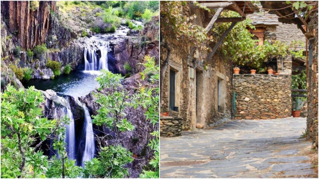 Vistas del pueblo de Roblelacasa.