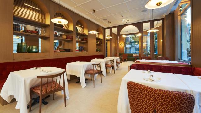 El comedor del restaurante.