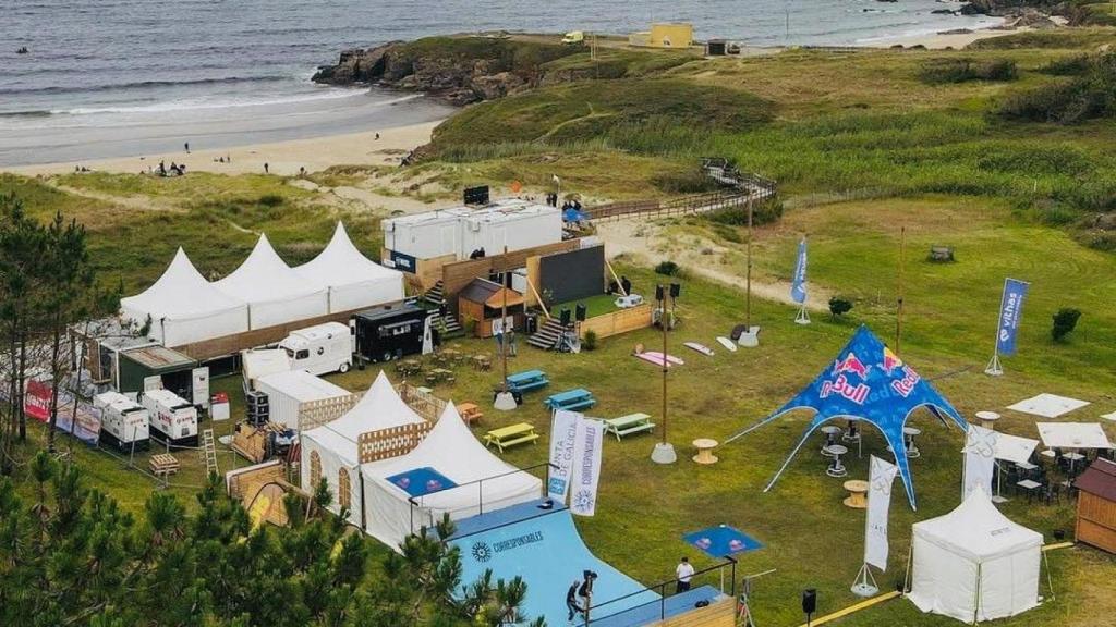 Zona de competición.