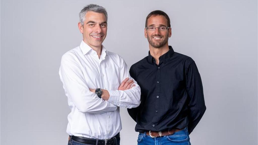 Los cofundadores de Hilo: Mattia Bertschi y Josep Solà.