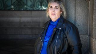 Carmen Guillén, presidenta de la Asociación Salmantina contra el Bullying, en una entrevista para EL ESPAÑOL de Castilla y León