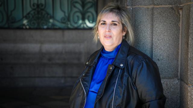 Carmen Guillén, presidenta de la Asociación Salmantina contra el Bullying, en una entrevista para EL ESPAÑOL de Castilla y León