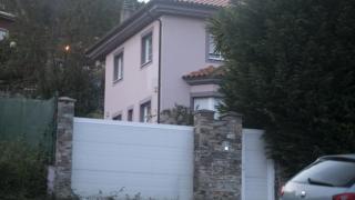 Exterior de la casa.