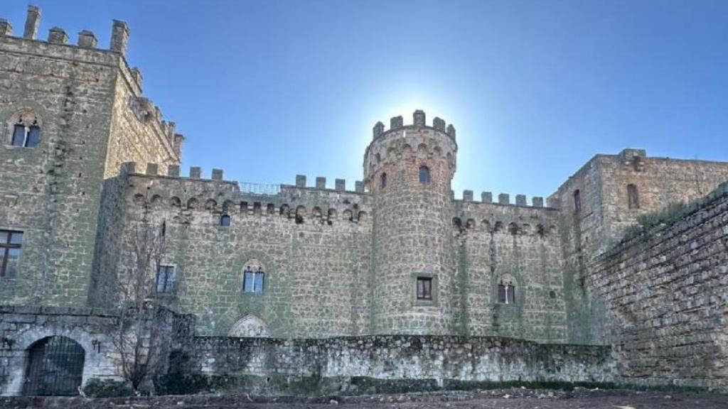 Una de las vistas del Castillo-Palacio de Escalona.