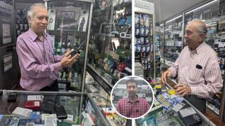 Un montaje con imágenes de la tienda.