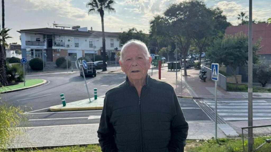 Pallarés, el ideólogo de llevar un camello a la Feria de Abril en 1990.