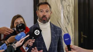 El edil de Vox Juanma Badenas, en el Ayuntamiento de Valencia. Rober Solsona / Europa Press