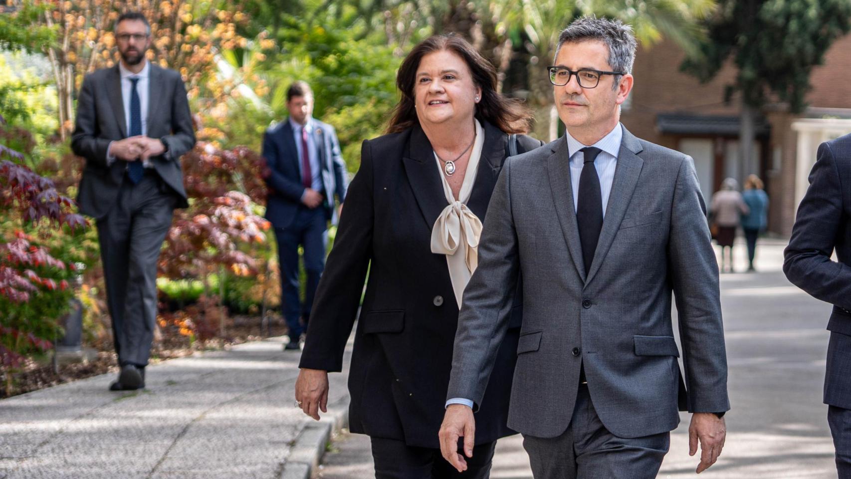 El ministro de Presidencia y Justicia, Félix Bolaños, el pasado 22 de abril.