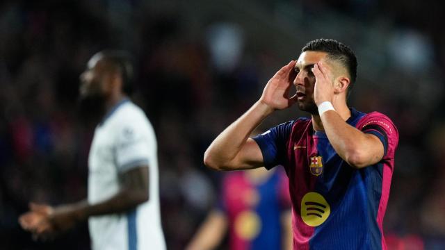 El delantero del FC Barcelona, Ferrán Torres.