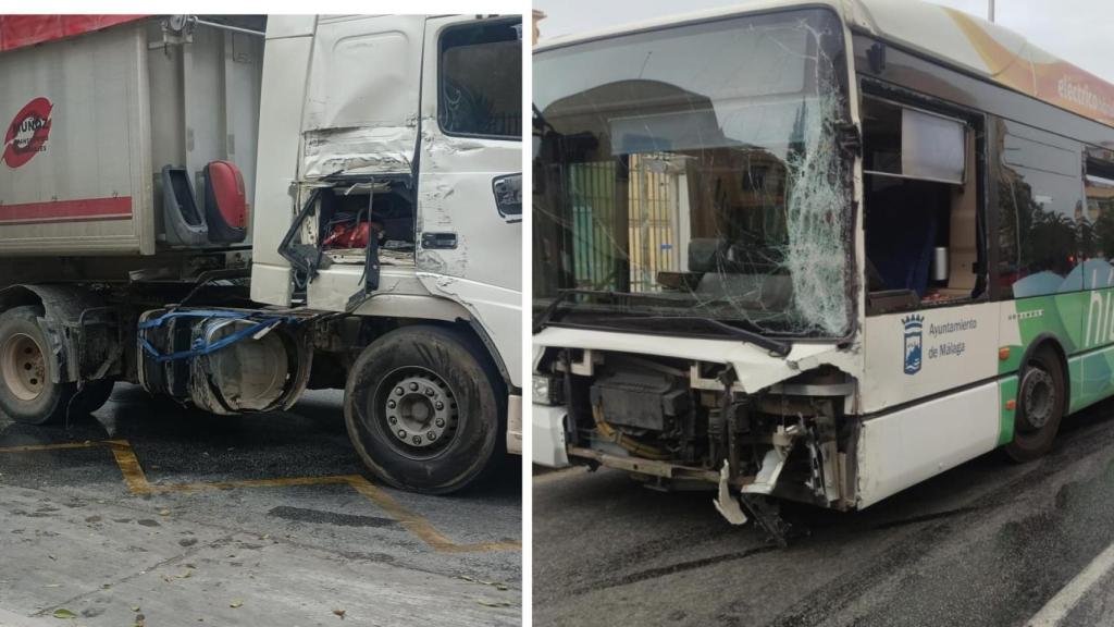 Así quedaron ambos vehículos.