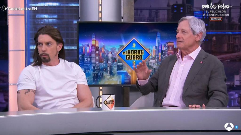 Adrián Lastra y Josema Yuste en 'El Hormiguero'.