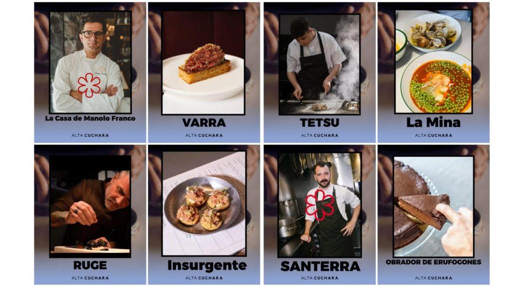 Algunos de los integrantes del cartel de Alta Cuchara.