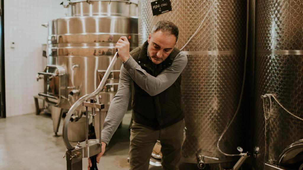 Javier Arizcuren, enólogo.