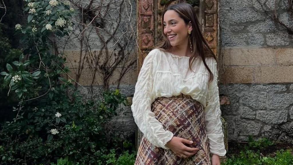 Ana Iglesias, embarazada de su segunda hija.
