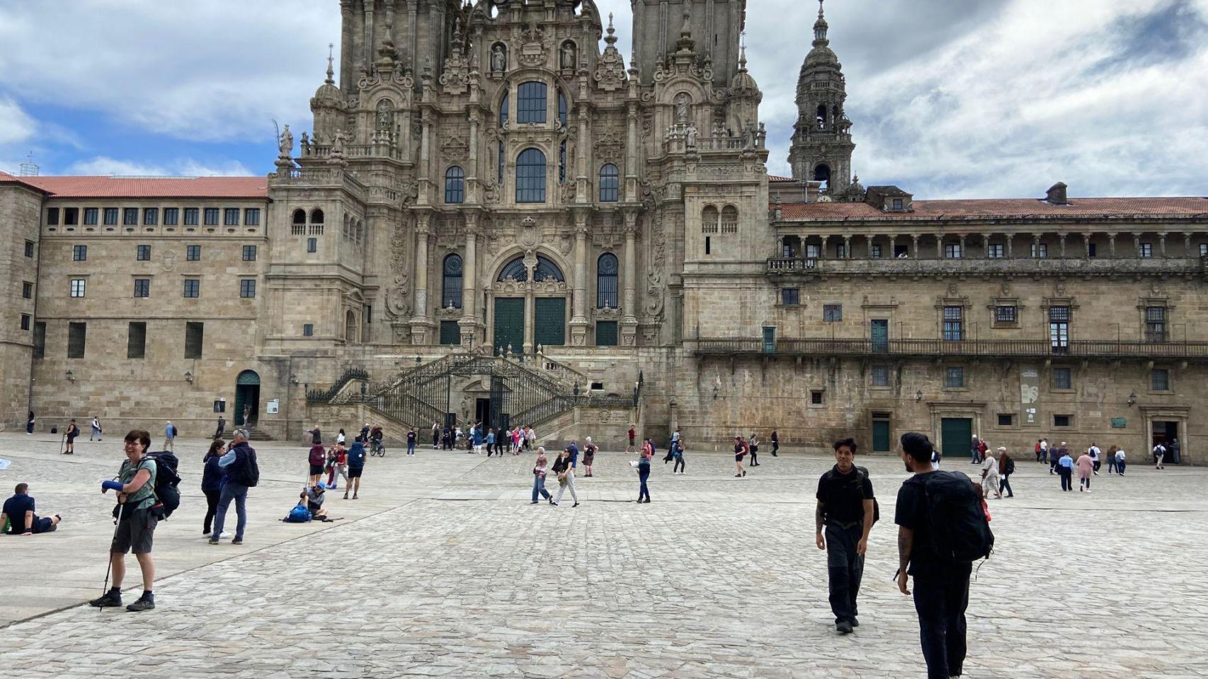 Praza do Obradoiro, en Santiago