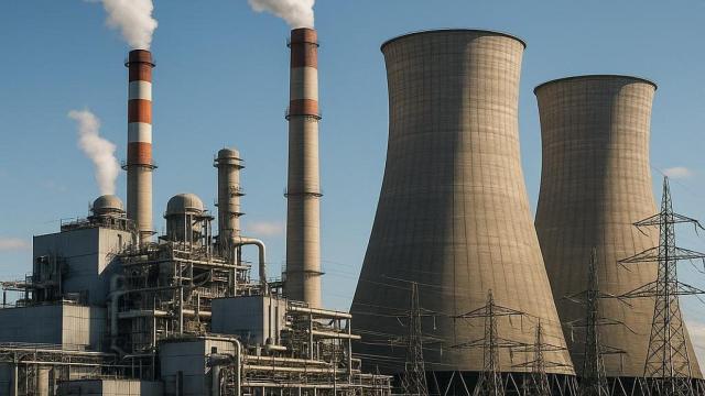 Imagen de una central eléctrica.