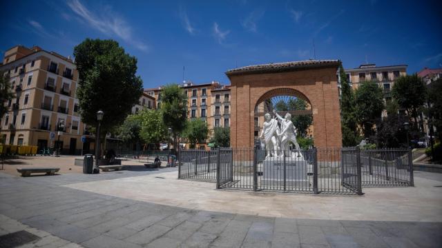 Plaza del Dos de Mayo, en Malasaña.
