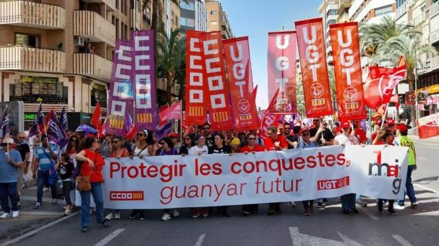 La marcha en Alicante