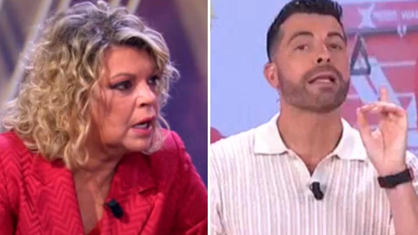 Terelu Campos y Antonio Santana.