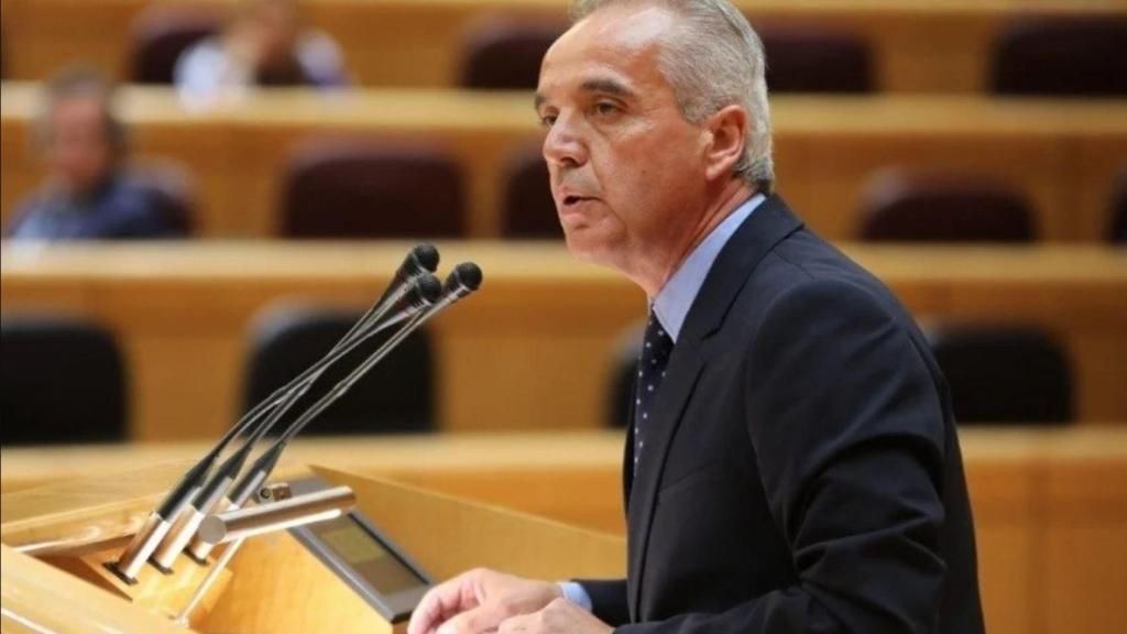Alfonso Moscoso, durante una de sus intervenciones en el Senado.