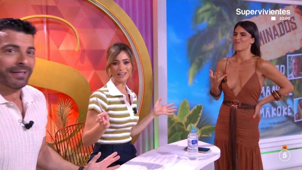 Antonio Santana, María Verdoy y Sofía Suescun en 'Socialité'.