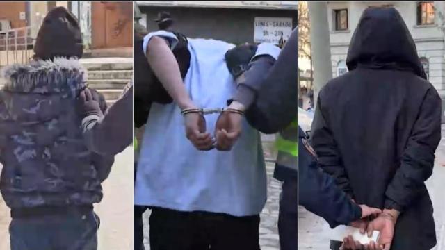 Tres miembros de la franquicia de la Mara Salvatrucha en España detenidos por la Policía.
