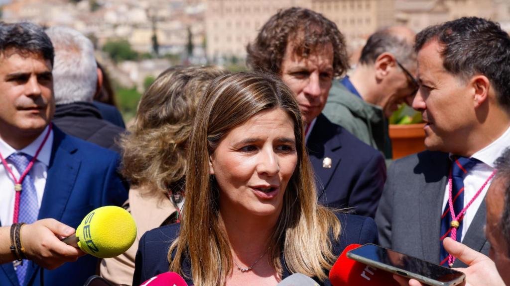 Carolina Agudo, secretaria general y portavoz parlamentaria del PP de Castilla-La Mancha.