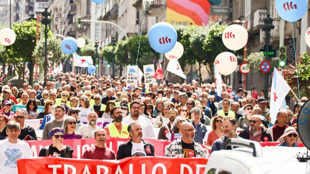 Manifestación de la CIG por el Día de la Clase Trabajadora