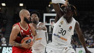 Fournier, durante una acción frente al Real Madrid.