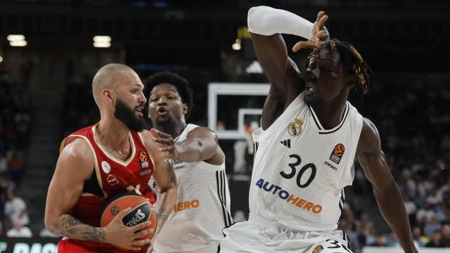 Fournier, durante una acción frente al Real Madrid.