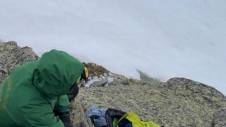 Rescate al senderista estadounidense en la Sierra de Gredos