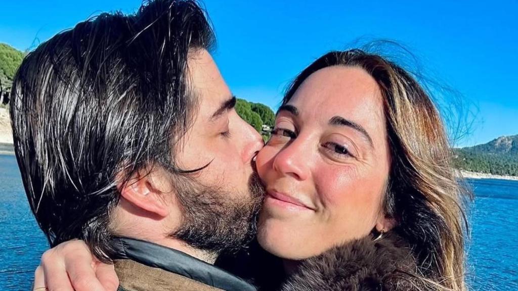 Emilio Gomariz y Belén Domínguez, en una imagen de redes sociales.