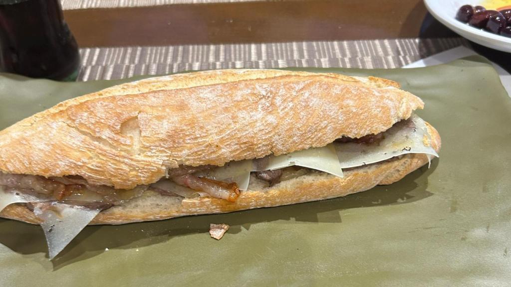 Bocadillo 'Pedroche'. EE