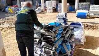 Productos agrícolas recuperados.