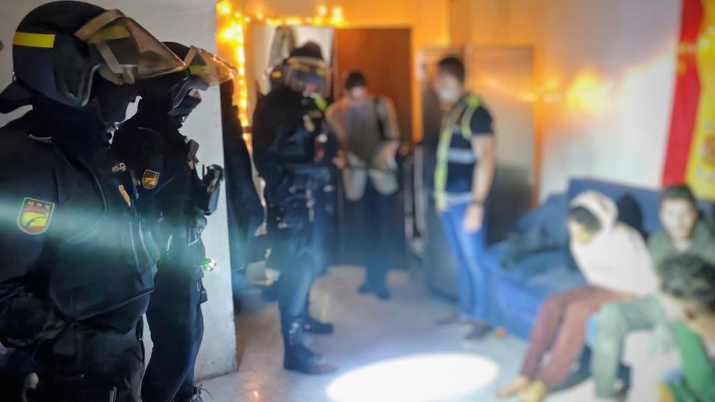 Cinco detenidos en Zaragoza.