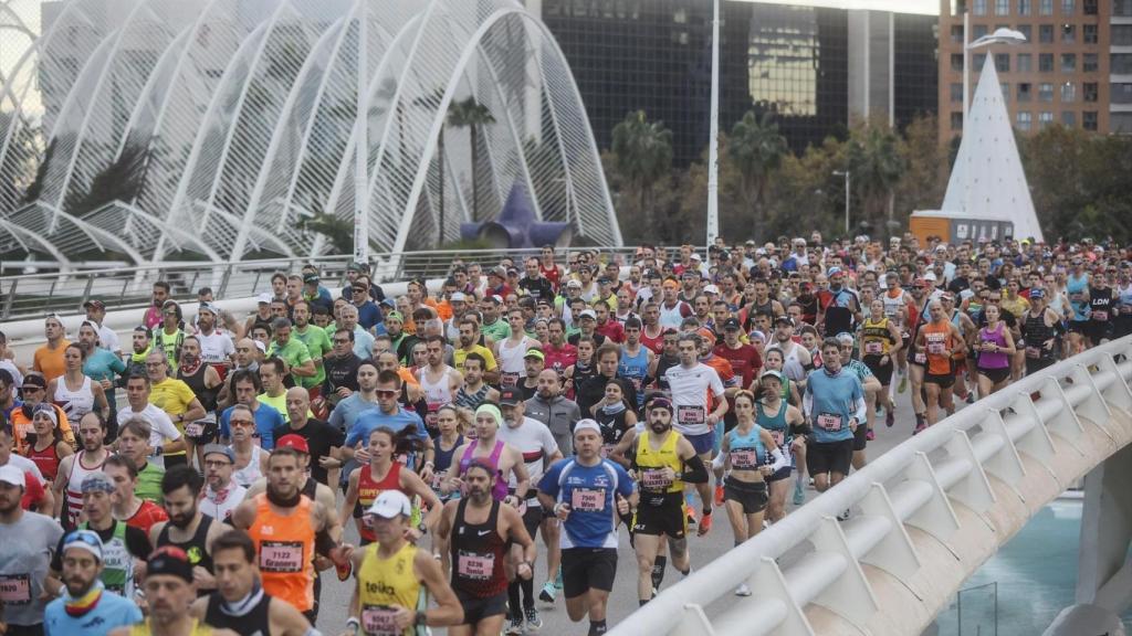 Imagen de archivo de una carrera en Valencia. Rober Solsona / Europa Press