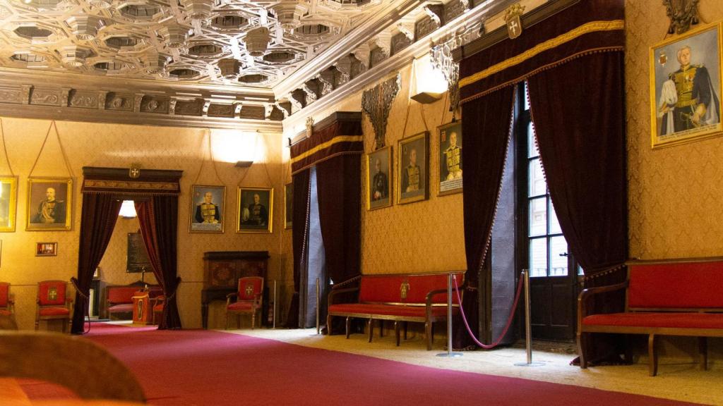 Interior del Palacio de la Real Maestranza, Zaragoza.