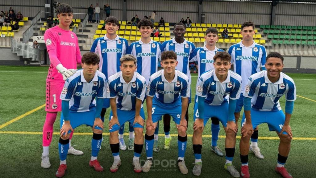 El Juvenil del Deportivo, a un paso de ser campeón de liga