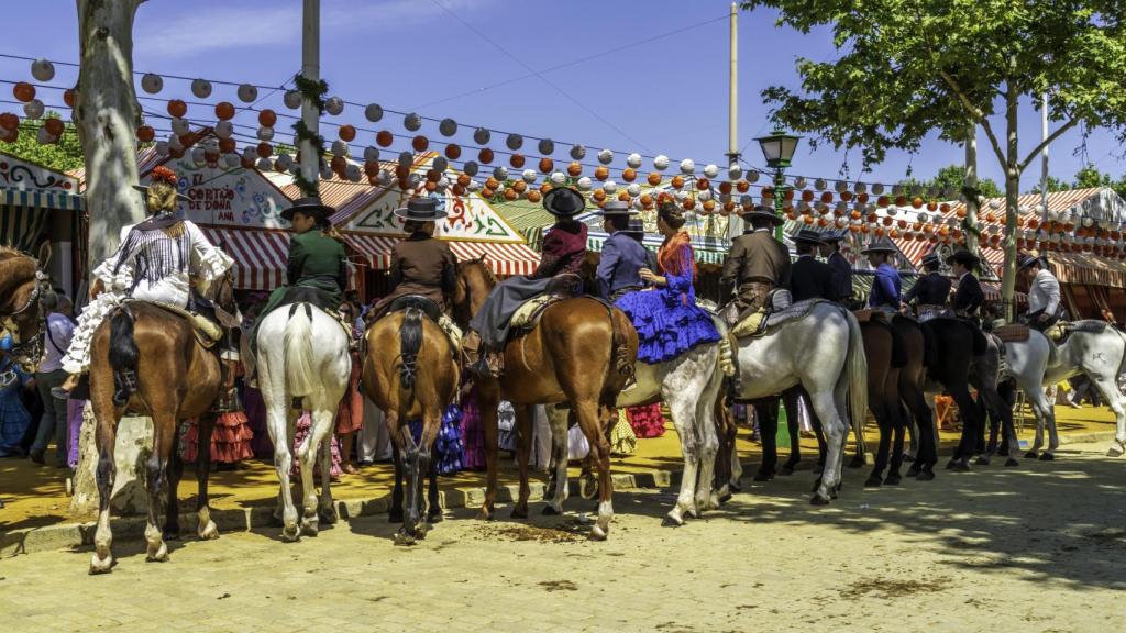 Los sevillanos esperan con alegría estos días.